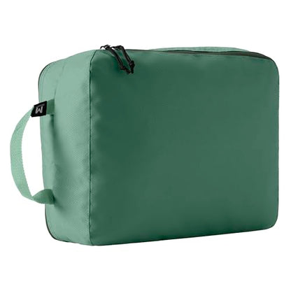 Eagle Creek Pack-It Reveal Clean/Dirty Cube M - Water-Resistant Dual Compartment Packing Cube With Internal Divider for Clean & Dirty Clothes - Travel Essentials - Willow Green - color: Willow Green