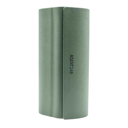 Eyeglass and Sunglass 2-Compartment Travel Case - color: Sage Green