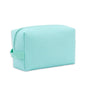 DYSHAYEN Waffle Makeup Pouch Bag, Small Travel Cosmetic Bag, Gifts for Women Bridesmaid,Wedding,Christmas (Mint) - color: Mint