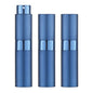 LISAPACK 8ML Atomizer Perfume Spray Bottle for Travel (3 PCS) Empty Cologne Dispenser, Portable Sprayer (Blue) - color: 3 Blue