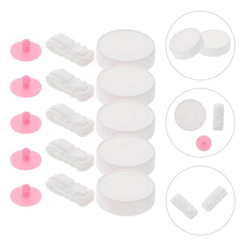Mobestech Vacuum Bag Clamps and Compression Valve Plugs Set with Silicone Seals Airtight Storage Bag Sealing Clips for Space Saver Travel Compression and Luggage Vacuum Accessories 15pcs Kit