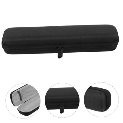 FOMIYES Hair Straightener Protective Case Travel Hair Straightener Bag Eva Storage Pouch for Styling Tools - color: Black