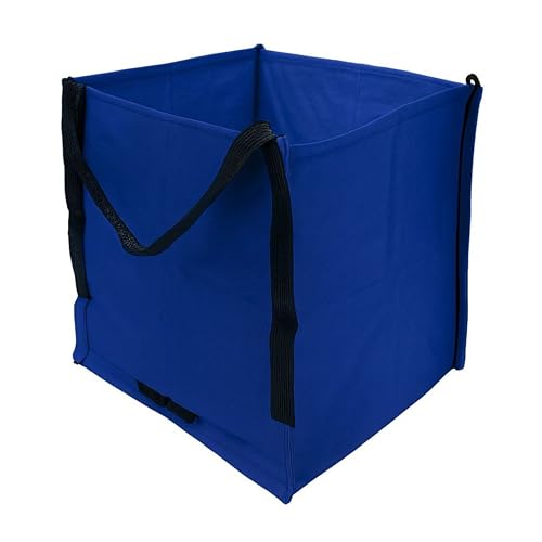 DURASACK Heavy Duty Storage Tote Bag 22-Gallon Rugged Woven Polypropylene Moving Bag, Reusable Self-Standing Design, Holds up to 500 Pounds, Single, Blue - color: Blue, size: Single