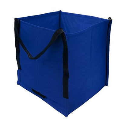 DURASACK Heavy Duty Storage Tote Bag 22-Gallon Rugged Woven Polypropylene Moving Bag, Reusable Self-Standing Design, Holds up to 500 Pounds, Single, Blue - color: Blue, size: Single