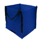 DURASACK Heavy Duty Storage Tote Bag 22-Gallon Rugged Woven Polypropylene Moving Bag, Reusable Self-Standing Design, Holds up to 500 Pounds, Single, Blue - color: Blue, size: Single