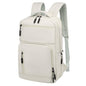 Waterproof Laptop Backpack for Men & Women, Flight Approved Anti-Theft Daypack with 15.6-inch Laptop Sleeve (Beige) - color: Beige
