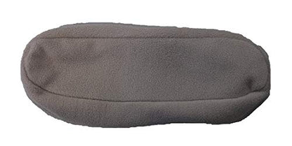 Car Console Covers Plus Pair of Fleece Armrest Covers Designed for Honda Pilot 2016-2022 for Pull Down Armrests Made in USA Light Gray - color: LIGHT GRAY