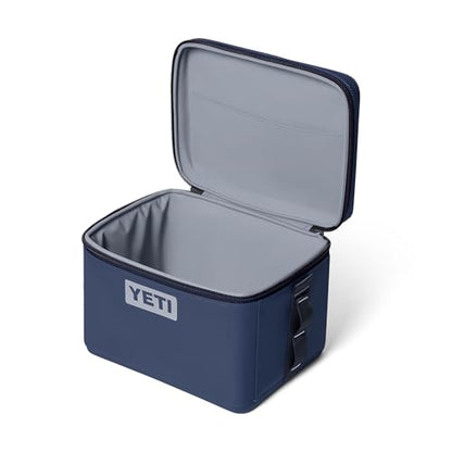 YETI Daytrip 9L Insulated Soft Cooler Lunch Box, Classic Navy - color: Classic Navy