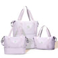 Expandable Travel Duffle Bag for Women Men, Large Gym Bag Travel Tote Bags, Waterproof Carry On Personal Item Bag Airline Approved, Workout Weekender Bag for Overnight Trip with Luggage Sleeve, Purple - color: C- Purple