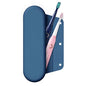 Silicone Electric Toothbrush Travel Case, Manual Toothbrush Travel Cover for Men and Women,Toothbrush Holder for Travel,Gym and More, Fits Most Manual and Electric Toothbrushes - Blue - color: Blue