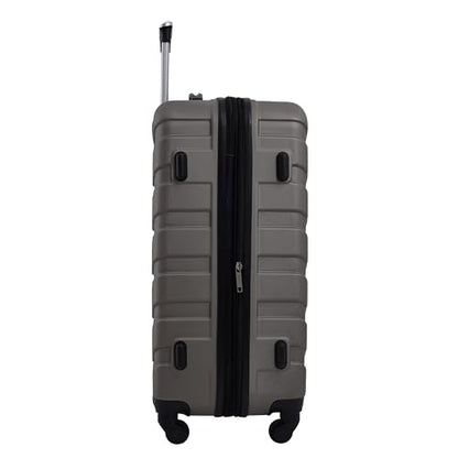 Wrangler 4 Piece Miami Luggage and Packing Cubes Set, Desert Taupe - color: Desert Taupe, size: 4 Piece Set