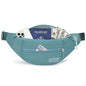 MAXTOP Large Crossbody Fanny Pack with 4-Zipper Pockets,Gifts for Enjoy Sports Festival Workout Traveling Running Casual Hands-Free Wallets Waist Pack Phone Bag Carrying All Phones - color: Dark Green, style: Large Fanny Pack(4 Zipper Pockets)