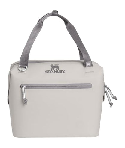 Stanley All Day Julienne Soft Cooler Bag and Lunch Box | Insulated Travel Bag with Zipper | BPA-Free - color: Ash, style: Mini