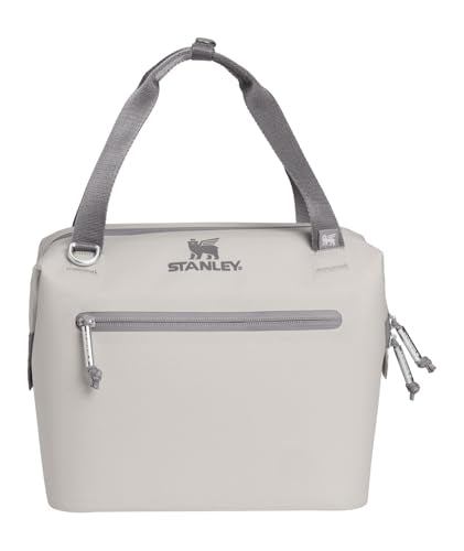 Stanley All Day Julienne Soft Cooler Bag and Lunch Box | Insulated Travel Bag with Zipper | BPA-Free - color: Ash, style: Mini