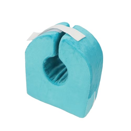 Adult Bed Sore Pads Wedge Foot Support Pillow Pressure Ulcer Ankle Protector Ring Foot Rest Pillows Bedridden Patient Elderly Heel Cushion Sleeping Elevated Foam Pad Leg Post Surgery Recovery Pillow - color: Green,1pc