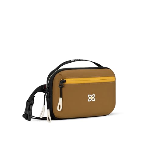 Sherpani Hyk, Small Sling Bag, 1L Belt Bag, Lightweight Travel Fanny Pack, Sling Crossbody Purse with RFID Blocking - color: Elmwood