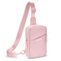 Small Sling Bag for Women Men Chest Bag Water Resistance Mini Crossbody Bag Adjustable Strap Lightweight Shoulder Bag - color: 08-rose Gold