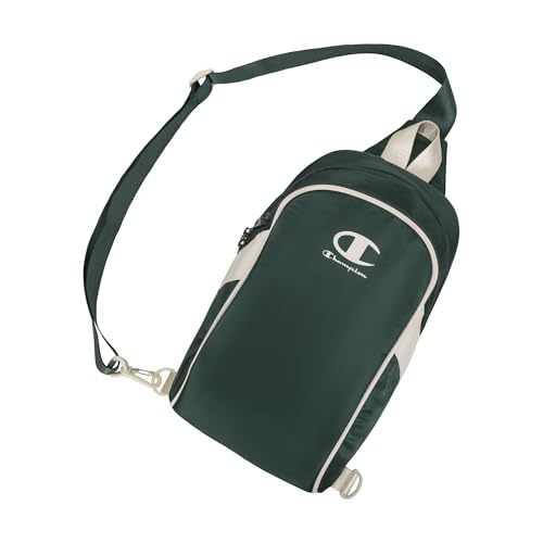 Champion Oracle Convertible Sling Bag with Adjustable Strap for Travel, Commute, Daily Use, Forest Peak Green, One Size - color: Forest Peak Green