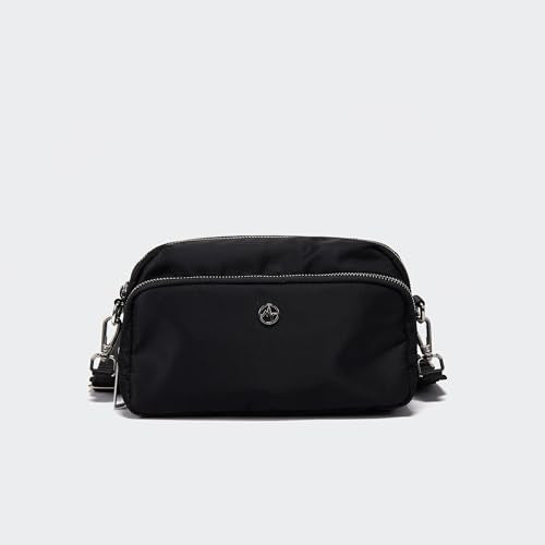 Pander Crossbody Sling Bag – Everyday Purse with Adjustable Strap, Perfect for Travel, Errands, and Daily Use - color: Black Onyx