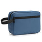 Travel Hanging Toiletry Bag with Carry Handle - Water-Resistant Small Cosmetic Organizer for Men & Women, Makeup, Shaving Kit, Gym & Travel Essentials (Navy Blue) - color: Navy Blue