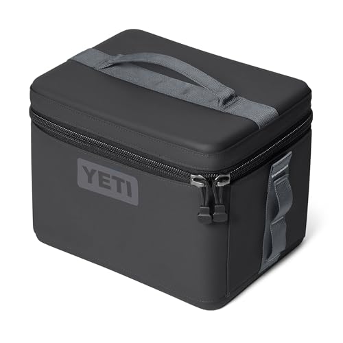 YETI Daytrip 9L Insulated Soft Cooler Lunch Box, Charcoal - color: Charcoal
