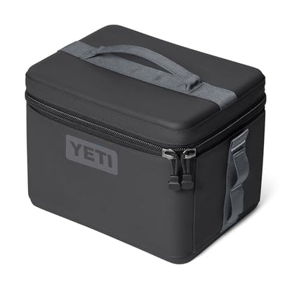 YETI Daytrip 9L Insulated Soft Cooler Lunch Box, Charcoal - color: Charcoal