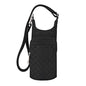 Travelon Anti-Theft Boho Insulated Water Bottle Tote - color: Black Solid
