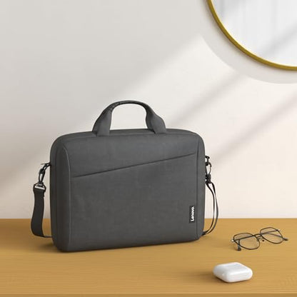 Lenovo Laptop Bag T210, Messenger Shoulder Bag for Laptop or Tablet, Sleek, Durable & Water-Repellent Fabric - size: 15.6 inch (Pack of 10)