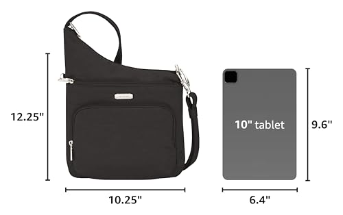 Travelon: Essentials - Anti-Theft - North/South Crossbody Bag - color: Black