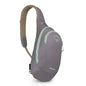 Osprey Daylite Shoulder Sling Bag - Crossbody Backpack for Everyday Carry, Festivals, and Travel - color: Soundwave Grey Latte Brown
