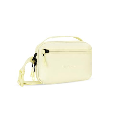 Sherpani Hyk, Small Sling Bag, 1L Belt Bag, Lightweight Travel Fanny Pack, Sling Crossbody Purse with RFID Blocking - color: Sol