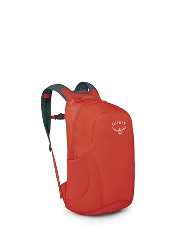 Osprey Ultralight Collapsible Stuff Pack - Lightweight, Packable Travel Backpack — Extra Bag For Travel and Every Day — 18 L Capacity Daypack to Expand Luggage, Mars Orange - color: Mars Orange