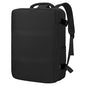Carry On Backpack for Women & Men – Airline Approved Underseat Size, 15.6" Laptop Compartment, TSA-Friendly 180° Opening, Anti-Theft Business Travel Backpack with Trolley Sleeve(Black, Large) - color: Black, size: Large