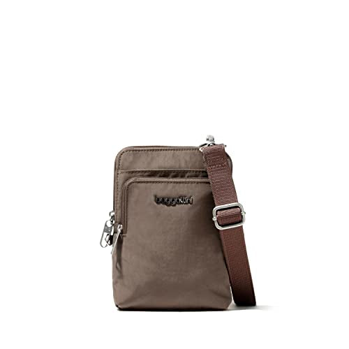 Baggallini Women's Securtex Anti-theft Activity Crossbody Bag - color: Portobello
