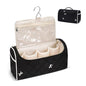 Quilted Hair Tools Travel Bag, Cute Portable Organizer Case with Hanging Hook, Compatible with Dyson Airwrap Styler,Hair Curler Accessories - color: White Bow