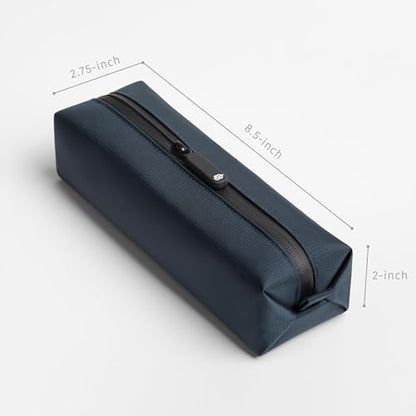 Comfyable Small Toiletry Bag for Men, Slim Mini Toothbrush Bag, Dopp Kit Bag - color: Blue, size: Small