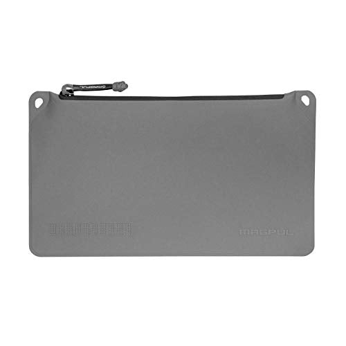 Magpul DAKA Pouch Zippered Tactical Range Tool and Gear Bag - color: Stealth Gray, size: Medium (7" x 12")
