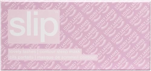 slip Pure Silk Contour Sleep Mask: Protect Your Delicate Lashes with Our Innovative, Lash-Friendly Design. Slipsilk Comfort, 1 Contour Mask, Wildflower - color: Wildflower