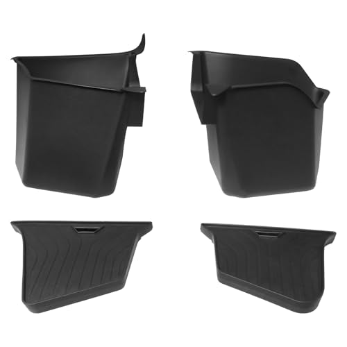 PENSUN 2PCS Rear Trunk Side Storage Box with Lids Fit for Tesla Model Y Juniper 2025 2026 AccessoriesTPE Waterproof Rear Trunk Storage with (TPE Lid) - size: TPE Lid