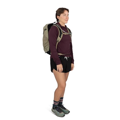 Osprey Sportlite Lightweight Hiking Backpack with Hydraulics Reservoir for Men & Women - Everyday Hydration Travel Bag - color: Olive Tan, style: 20l