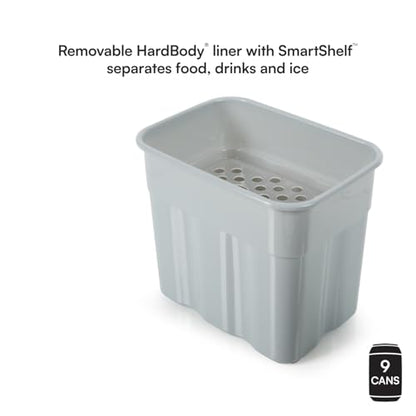 Titan by Arctic Zone Deep Freeze Cooler - Zipperless Hardbody Cooler - Deep Freeze Insulation, HardBody Liner, and SmartShelf - color: Jungle Hunt, size: 9 Can