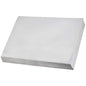 BOX USA White/Gold Crinkle Paper Filler (10lb Case) - Shredded Paper for Basket Stuffing, Shipping, Packaging, Confetti, Crafts & Holidays - Crinkle Cut - size: 30x24 (1000 sheets)