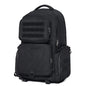 Timeet Tactical Backpack for Men, 21 Inch Black 40L Large Capacity, Laser Cut Molle Three Sided Opening, Water Resistant 17 inch Laptop Military Hiking 3 Day Assault Pack - color: Black