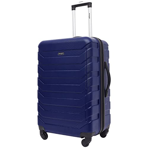 Wrangler 5 Piece Luggage & Travel Accessories Set, Blue - color: Blue, size: 5 Piece Set