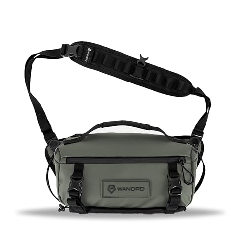 WANDRD ROGUE V1 6L Sling: Compact Camera Sling and Crossbody Bag with Fast Access, 3-Way Carry– Lightweight Everyday Bag Great for Travel, Photography, and Daily Use (Wasatch Green) - color: Wasatch Green, style: 6l