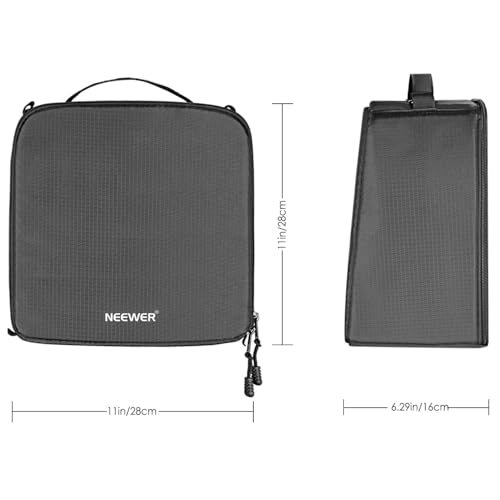 Neewer® Flexible Partition Camera Padded Bag Insert Protection Handbag for SLR DSLR Mirrorless Cameras and Lenses,Flash Light,Radio Trigger,Battery and Charger,Cables and Other Camera Accessories - style: Nb-pt