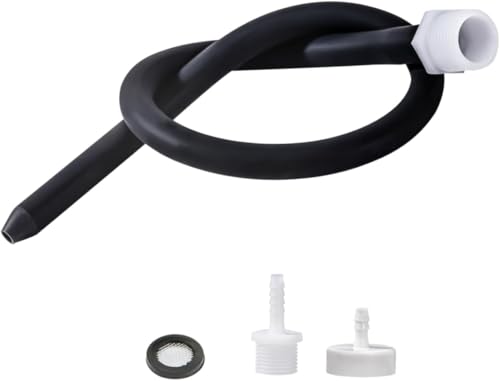 Portable Travel Enema Kit Can Connect Most Water Bottles and Shower Hoses, Silicone Nozzle and 2 Adapter Sizes