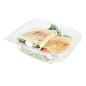 Restaurantware Thermo Tek 24 Ounce Deli Food Containers 100 Anti-Fog Hinged Lid Containers - Freezable Rectangle Clear Plastic To Go Food Containers Disposable - size: 24 oz