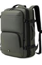 BAGOK Carry On Travel Backpack, 35L-40L Expandable Extra Large Airline Approved,Lightweight Daypack for Men and Women（Green） - color: Green, size: Large