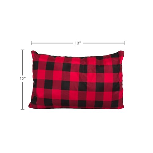 TETON Sports Camp Pillow; Great for Travel, Camping and Backpacking; Washable, Black - color: Black
